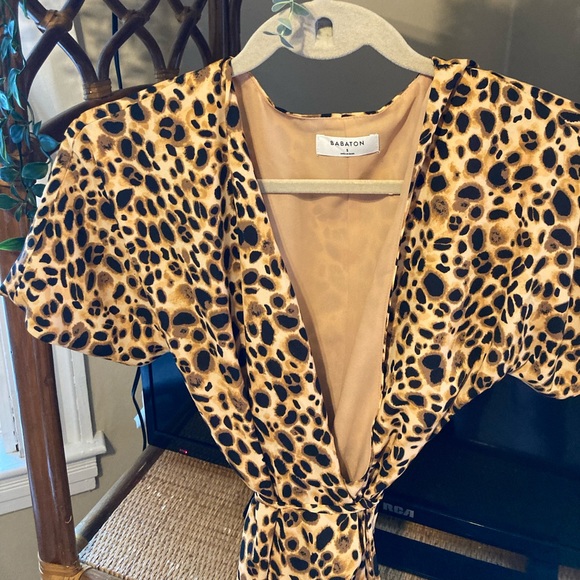 Aritzia Babaton Wrap Dress - Picture 3 of 5